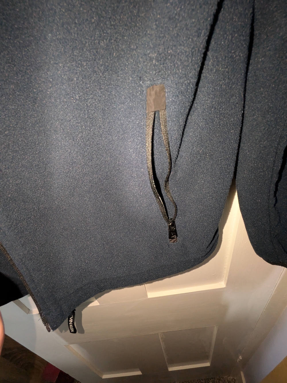 Calvin Klein Navy and Black Hybrid Performance Jacket - Picture 7 of 14